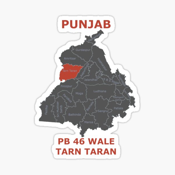 Shape of Punjab, state of India, and its capital. Distance scale, previews  and labels. Composition of patterned textures. 3D rendering Stock Photo -  Alamy